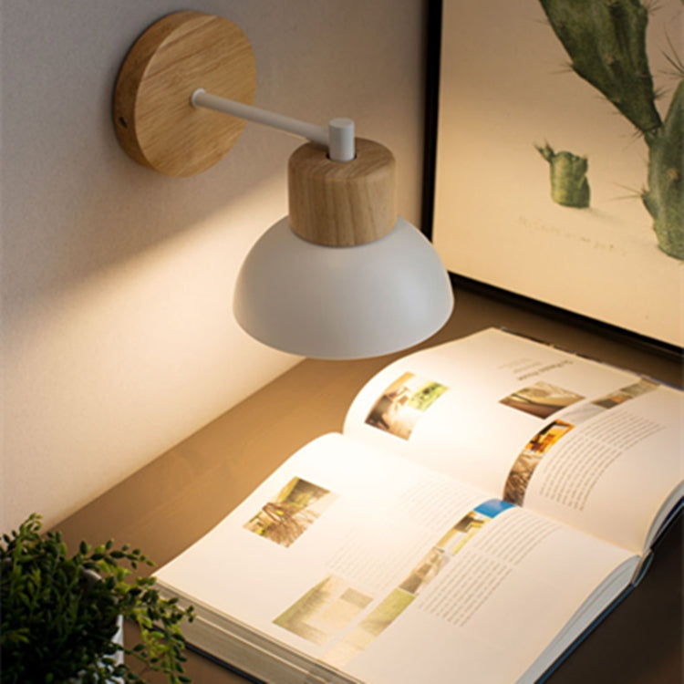 LED Wall Lamp Bedroom Bedside Lamp, Style:D(No Light Source) by bashfashion