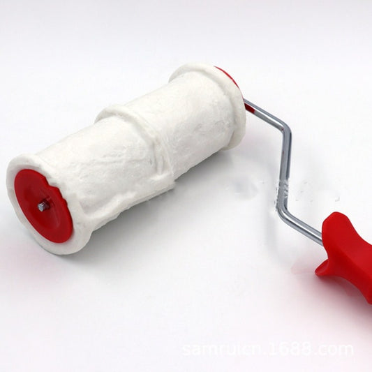 8 inch imitation brick pattern roller embossing roller diatom mud construction tool by bashfashion