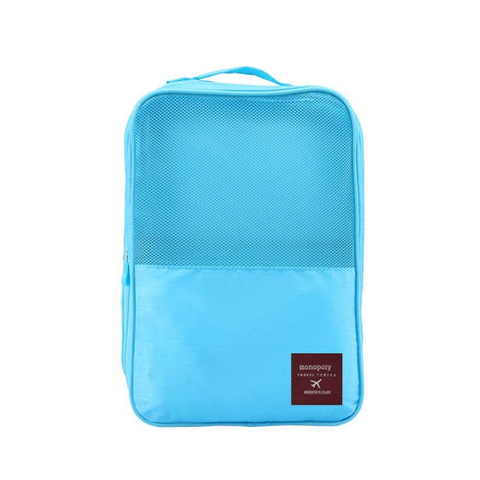 Portable Travel Bags For Men Women Waterproof Multifunction Durable Storage Pouch(Light Blue) by bashfashion