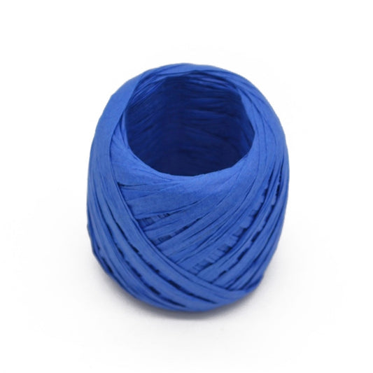 20M Paper Rope Raffia Ribbon Natural Lace Rope Gift Box Wrapping DIY Decoration( Blue) by bashfashion