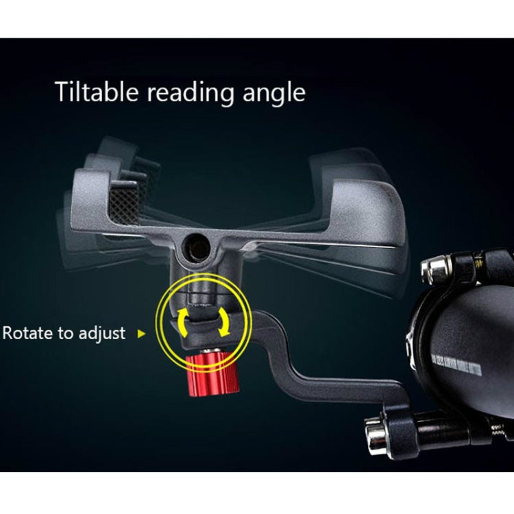 360 Rotate Eagle Claw Bionic Bike Phone Holder Mount Aluminum Bicycle Motocycle Handlebar Cellphone Stand Bracket(Titanium) by bashfashion