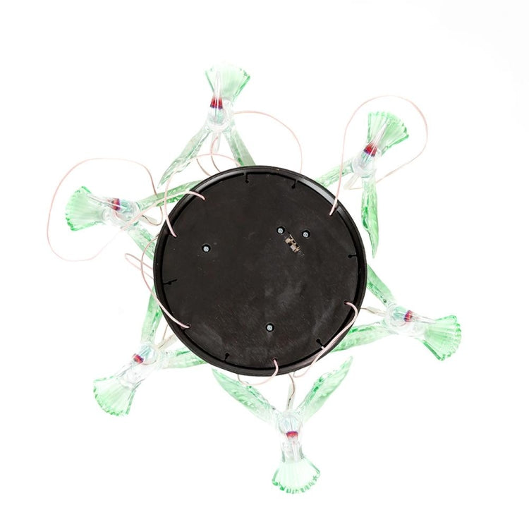 Creative Electronics Solar LED Hummingbird Wind Chime Light Seven Colors by bashfashion