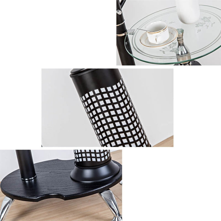 Storage Vertical Floor Lamp, Style:8012(White) by bashfashion