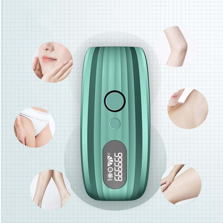 FY-B500 Laser Hair Removal Equipment Household Electric IPL Hair Removal Machine, Plug Type:AU Plug(Light Green) by bashfashion