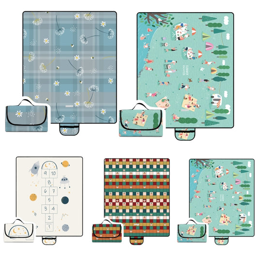 Y009 Outdoor Thickened Moisture-proof Waterproof Portable Camping Mat(2x2m) by bashfashion