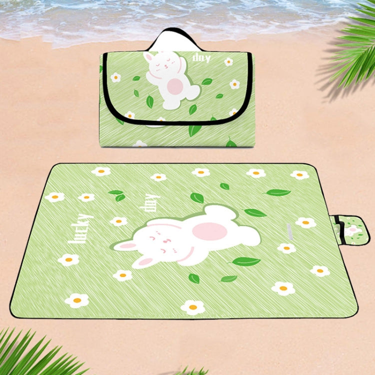 Y002 Outdoor Portable Oxford Cloth Picnic Mat Waterproof Moisture-proof Picnic Cloth(2x2m) by bashfashion