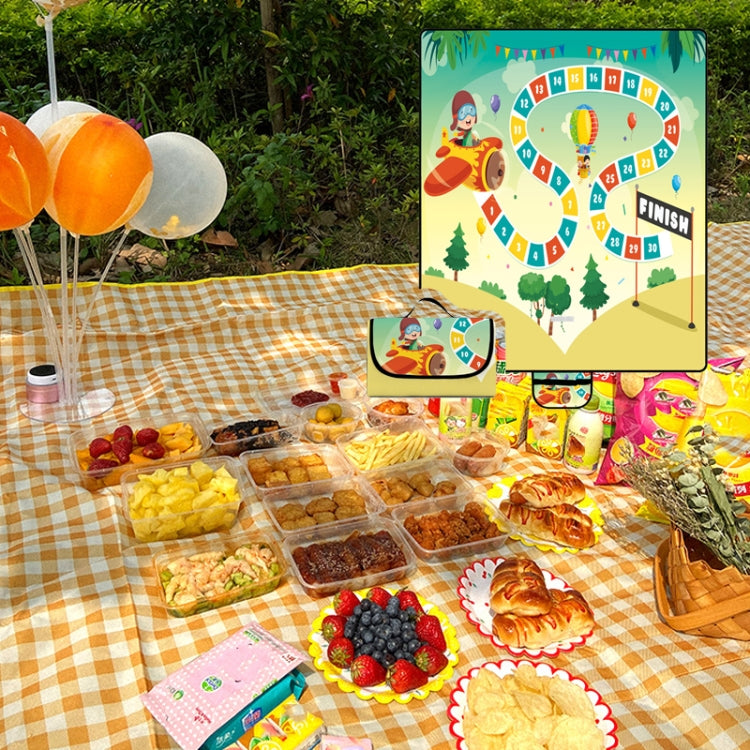 Y020 Moisture-proof Outdoor Grass Mat Thickened Waterproof Picnic Mat(2x2m) by bashfashion