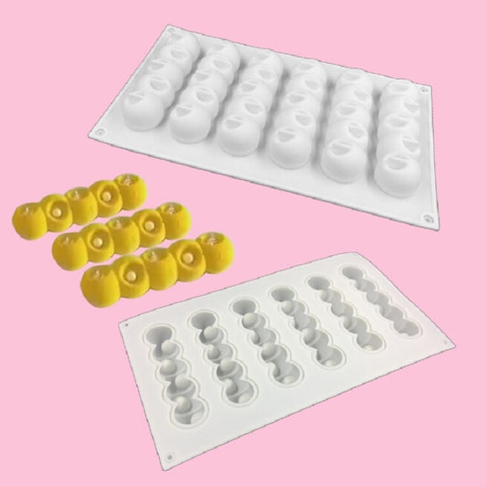 6 Concave Ball Strip Cake Mold DIY Baking Dessert Mold by bashfashion