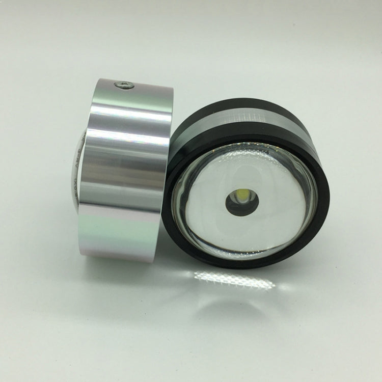 LED Up And Down Light Wall Light Double-Sided Crystal Aluminum Lights Upper Outlet, Power:2W(Green Light) by bashfashion