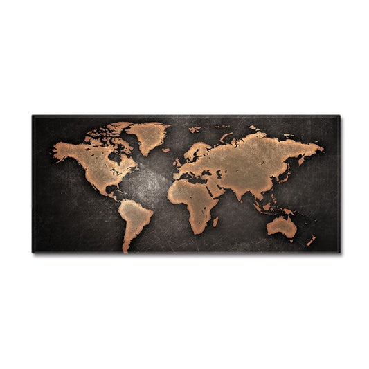 World Map Carpets Rug Bedroom Kids Baby Play Crawling Mat Memory Foam Area Rugs Carpet, Size:40x60cm(Black) by bashfashion