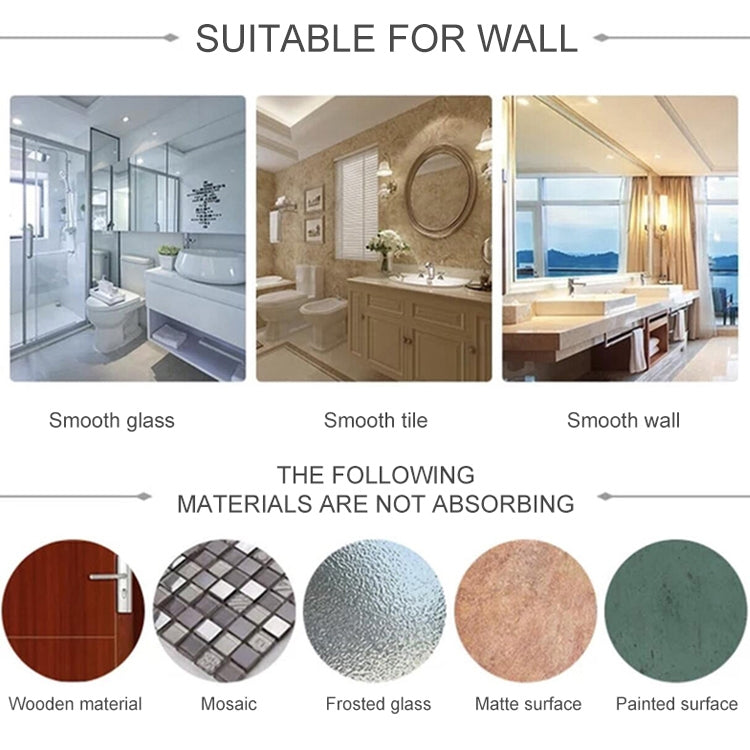 Toilet Paper Holder Suction Cup Wall Mount Removable Rack(Black) by bashfashion