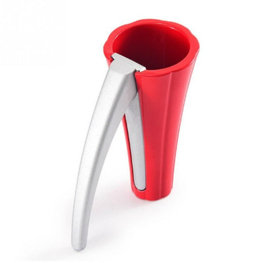 Zinc Alloy Funnel Shape Nut Nutcracker Sheller Walnut Opener Cutter Clamp Plier Kitchen Tools gadgets(Red) by bashfashion
