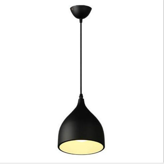 Creative Personality Internet Cafe Hotel Bar Hotel Restaurant Chandelier, Power Source:without Light Source(17cm Black) by bashfashion