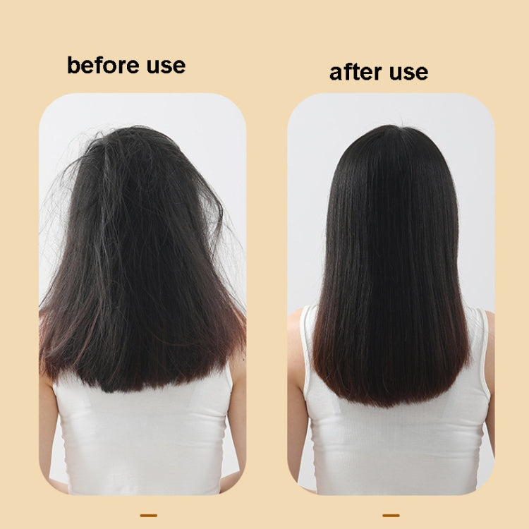 ZF-888 60W Dual-Purpose Splint Electric Curling Comb For Straight Hair And Curly Hair UK Plug(White) by bashfashion