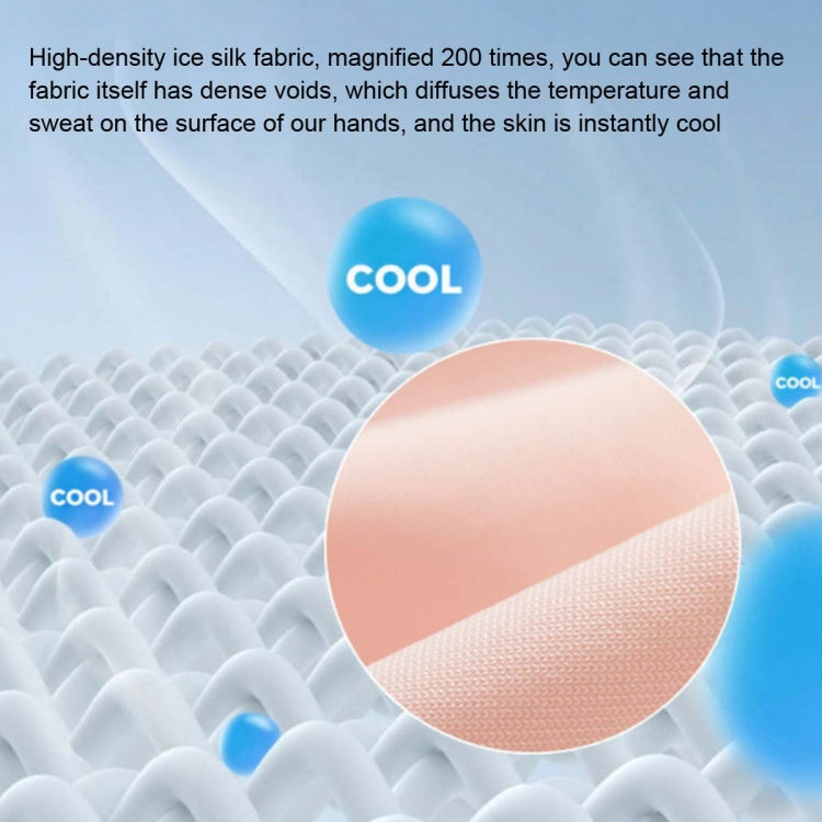 Ladies Sunscreen Gloves Half Finger Ice Silk Gloves,Style: Cent Finger(Deep Gray) by bashfashion