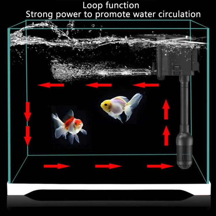 Multifunctional Fish Tank Filter Oxygenation Silent Pump, CN Plug, Specification:JP-900GS by bashfashion