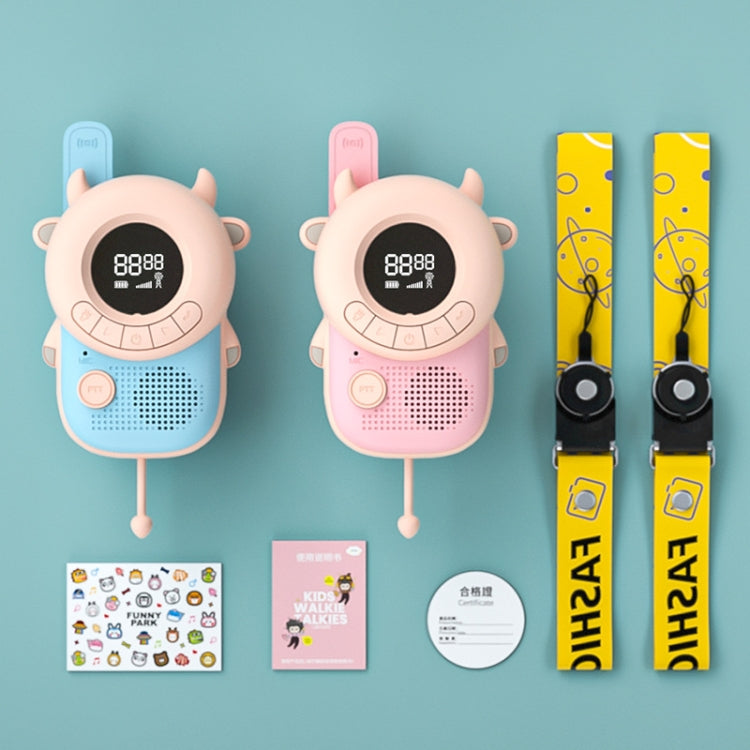 K22 Children Voice Transmission Walkie-Talkie Handheld Wireless Communication Outdoor Parent-Child Interactive Educational Toys, Style: Without Battery(Bee) by bashfashion