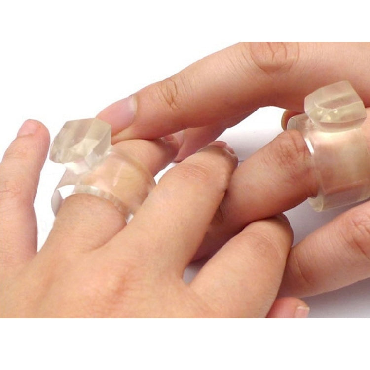 Silicone DIY Creative Ring Ice Mold Ice Box(Pink) by bashfashion