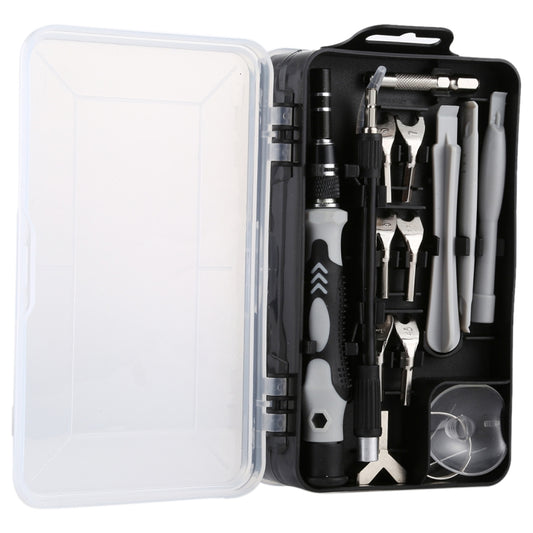 135 in 1 DIY Mobile Phone Disassembly Tool Clock Repair Multi-function Tool Screwdriver Set(Black Gray) by bashfashion