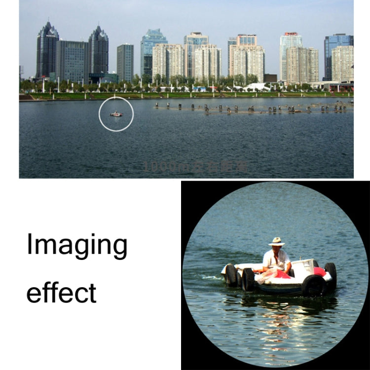 FEIRSH 8x20 Monocular Corner Telescope Outdoor Low Light Night Vision Portable Telescope(Metal Optical Blue Film) by bashfashion