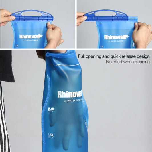 Rhinowalk Cycling Water Bag 2L/3L Full Opening Outdoor Drinking Water Bag Drinking Equipment, Colour: RK18103 blue 3L by Rhinowalk