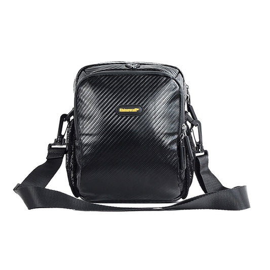 Rhinowalk Bicycle Front Bag Waterproof Handlebar Bag Folding Bike Front Bag Large Capacity Riding Bag(Carbon Fiber Pattern) by Rhinowalk