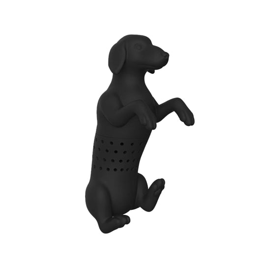Silicone Puppy Tea Maker Tea Leak(Black) by bashfashion