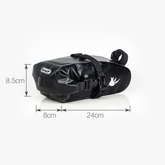 Rhinowalk TF550 Bicycle Tail Bag Waterproof Bicycle Saddle Bag Mountain Bike Back Seat Bag Riding Bag by Rhinowalk