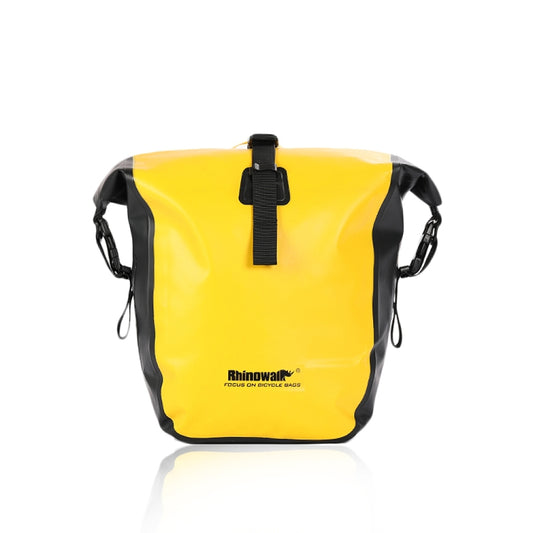 Rhinowalk Bicycle Fully Waterproof Shelf Backpack Medium and Long-distance Cycling Equipment Bag(Yellow) by Rhinowalk
