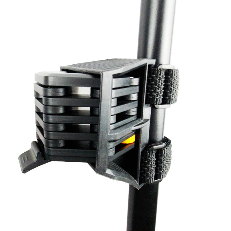 BIKERSAY BK001 Bicycle Folding Lock Anti-theft Anti-cutting Mountain Bike Burger Lock by bashfashion