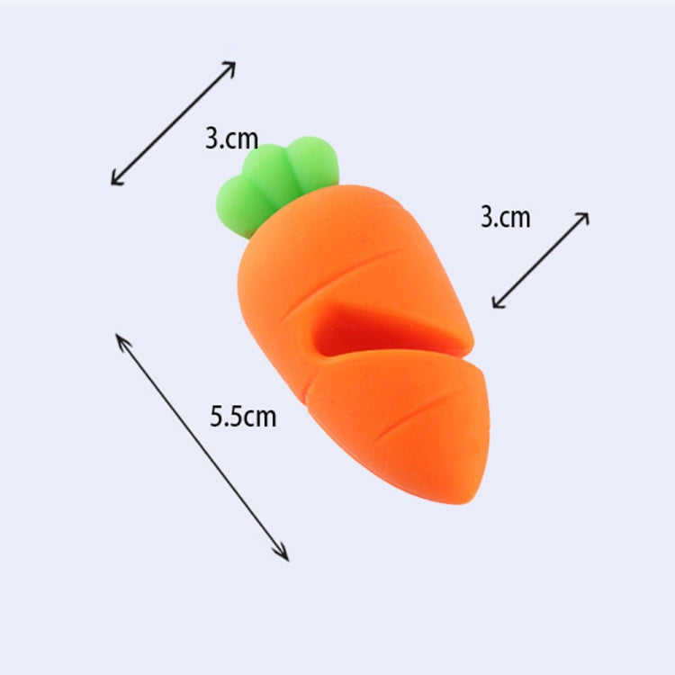 6 PCS Silicone Carrot Pot Lid Elevated Anti-overflow Device Kitchen Utility Gadget by bashfashion