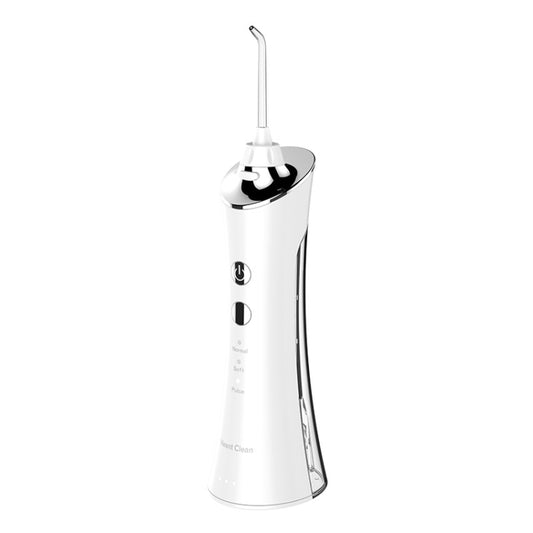 Electric Tooth Punch Dental Scaler Water Floss Household Portable Oral Cleaning Machine(White) by bashfashion