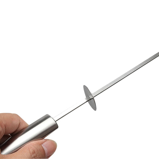 5 PCS Barbecue Pin With Handle BBQ Stainless Steel Grill Skewer Grill Pin With Heat-proof Handle by bashfashion