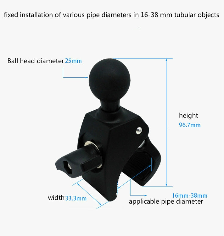 Mobile Phone Fixing Bracket Bicycle Motorcycle Heavy Locomotive Electric Car Vigorously Pliers Quick Release Seat by bashfashion