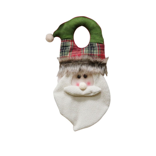 Christmas Door Hanging Decoration Christmas Window Decorations Door Knocker Ornaments Holiday Products(Elderly) by bashfashion