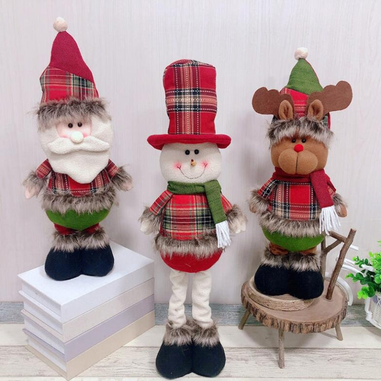 Christmas Decoration Ornaments Christmas Party Decoration Retractable Doll(Senior) by bashfashion