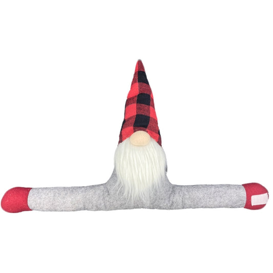 Christmas Decorations Curtain Door Curtain Buttons Festive Window Scene Arrangement Cartoon Doll Holding Buttons(A) by bashfashion