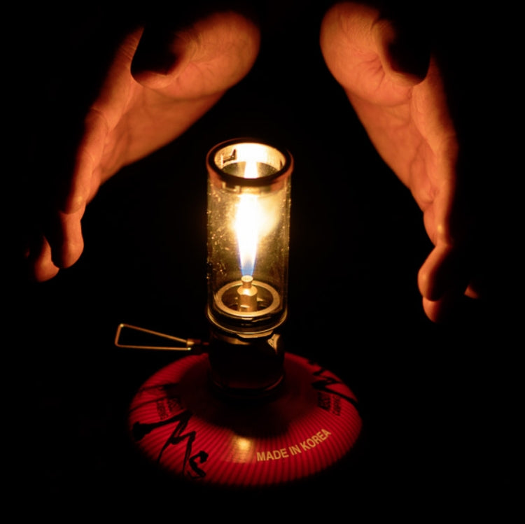 BRS-55 Outdoor Camping Lighting Mini Steam Light Tent Gas Coreless Candle Light by BRS