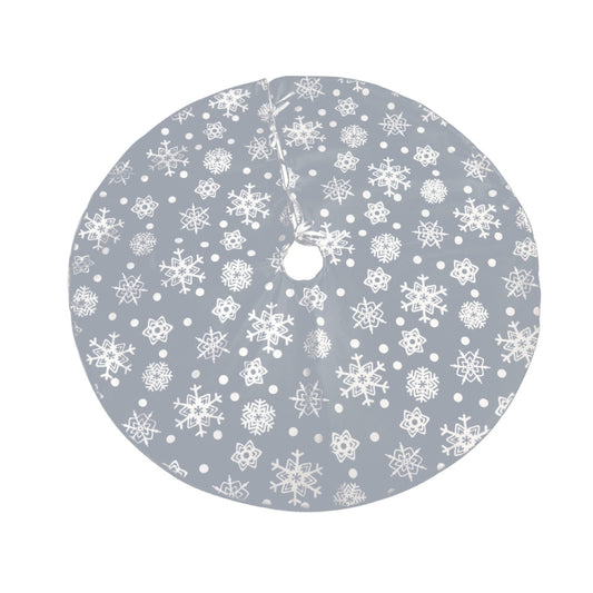 Christmas Decorations Snowflake Tree Skirt Christmas Tree Accessories Decoration by bashfashion