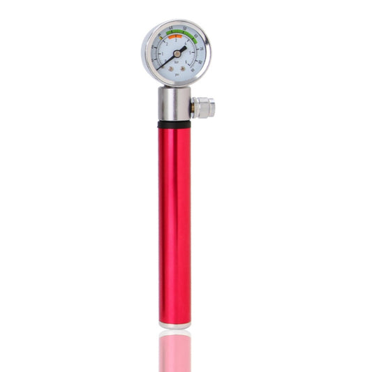Bicycle Manual Mini Air Pump Bicycle Universal Air Pump Bicycle Outdoor Riding Portable Air Pump(Red) by bashfashion