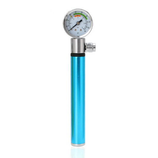 Bicycle Manual Mini Air Pump Bicycle Universal Air Pump Bicycle Outdoor Riding Portable Air Pump(Blue) by bashfashion