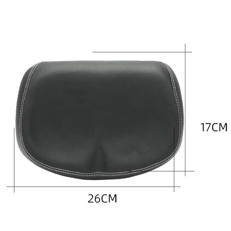 Bicycle Seat Mountain Bike Seat Cushion Shock Absorption no Nose Saddle Riding Equipment(Black) by bashfashion