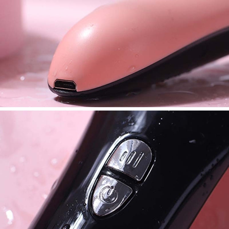 Facial Electronic Beauty Instrument Ultrasonic Ion Red And Blue Color Light Introduction Instrument(White) by bashfashion