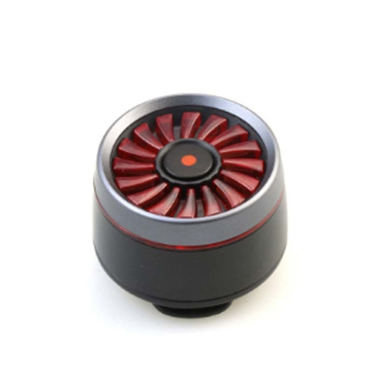 Bicycle Smart Sensor Brake Light USB Tail Light Warning Light(Titanium) by bashfashion