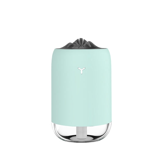 Car Portable Humidifier Household Night Light USB Spray Instrument Disinfection Aroma Diffuser(Turquoise) by bashfashion