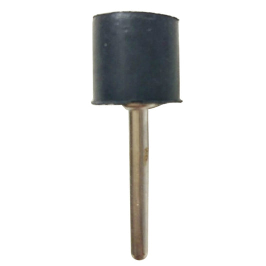 6 PCS Rubber Wheel Connecting Rod Sandpaper Ring Fixing Rod, Without Sandpaper Ring, Rubber Rod Diameter:12.7MM, Shank Diameter:2.3MM by bashfashion