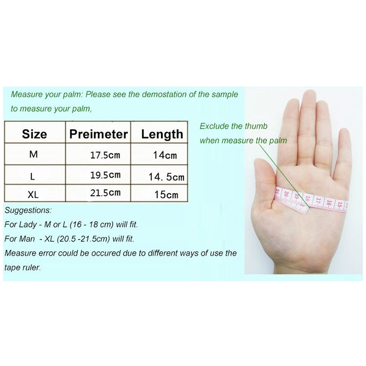 Cycling Shock Absorbing Anti-Slip Gloves Fitness Weight Lifting Training Half-finger Gloves, Size:M(Red) by bashfashion