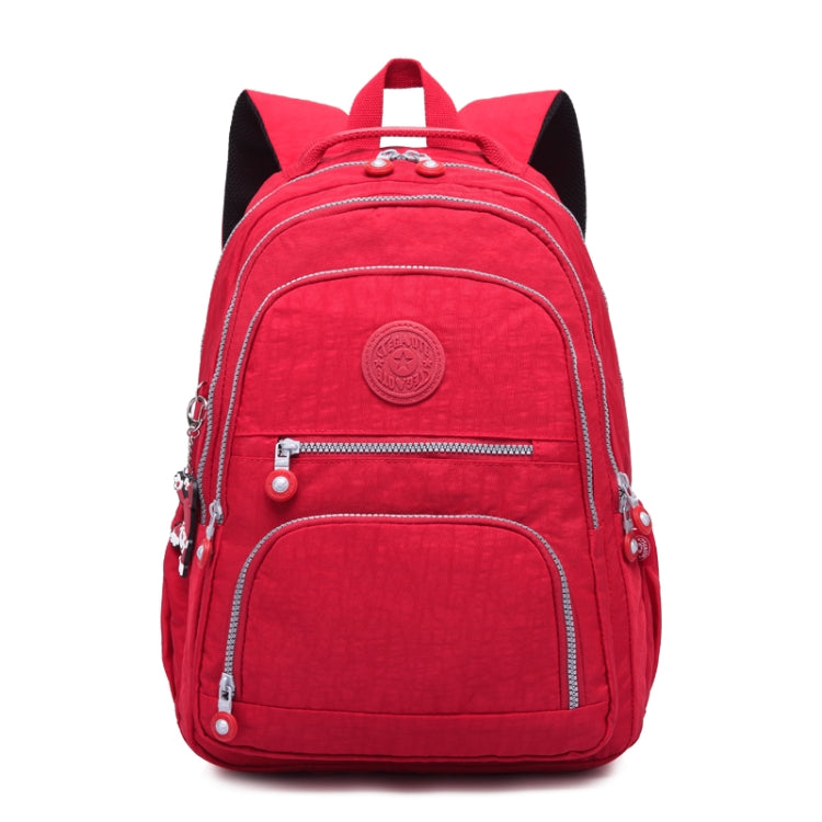 Backpacks School Backpack for Teenage Girls Female Laptop Bagpack Travel Bag, Size:31X14X42cm(T0989 Red) by bashfashion