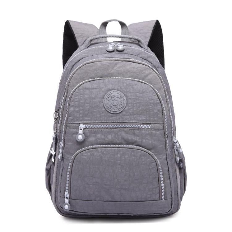 Backpacks School Backpack for Teenage Girls Female Laptop Bagpack Travel Bag, Size:31X14X42cm(T0989 Gray) by bashfashion