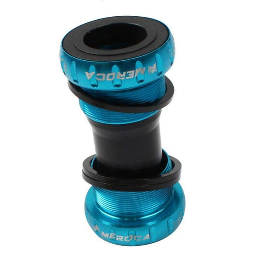Meroca Mountain Bike Bottom Axle One Hollow Bb Bicycle Screw-In Bottom(Sky Blue) by bashfashion